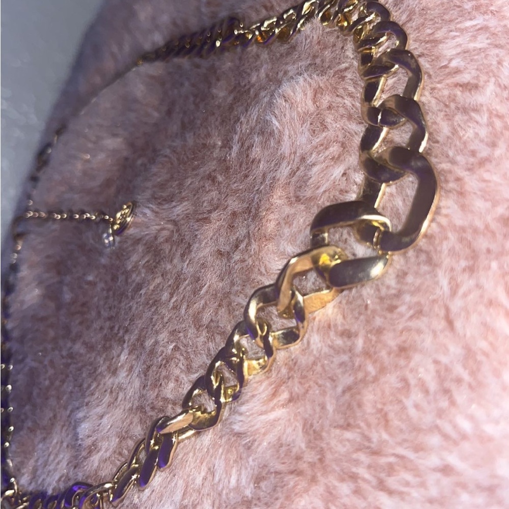 gold link necklace chain